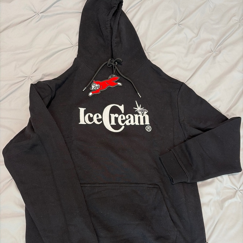 NEW BBC ICE CREAM Hoodie Sz XL Billionaire Boys Club BLACK Rare